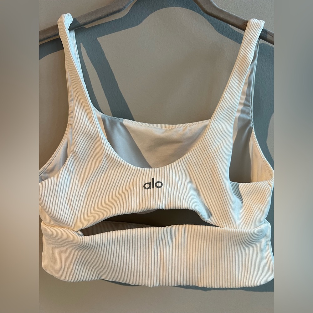 ALO Yoga Ribbed Sports Bra